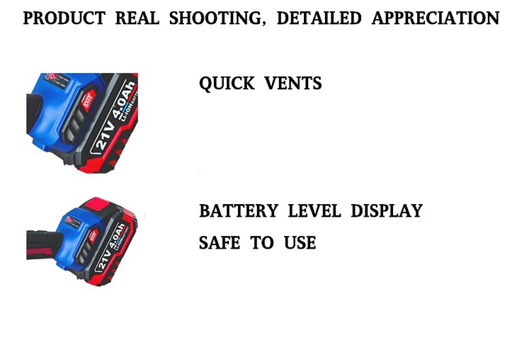 Lithium Battery Angle Grinder